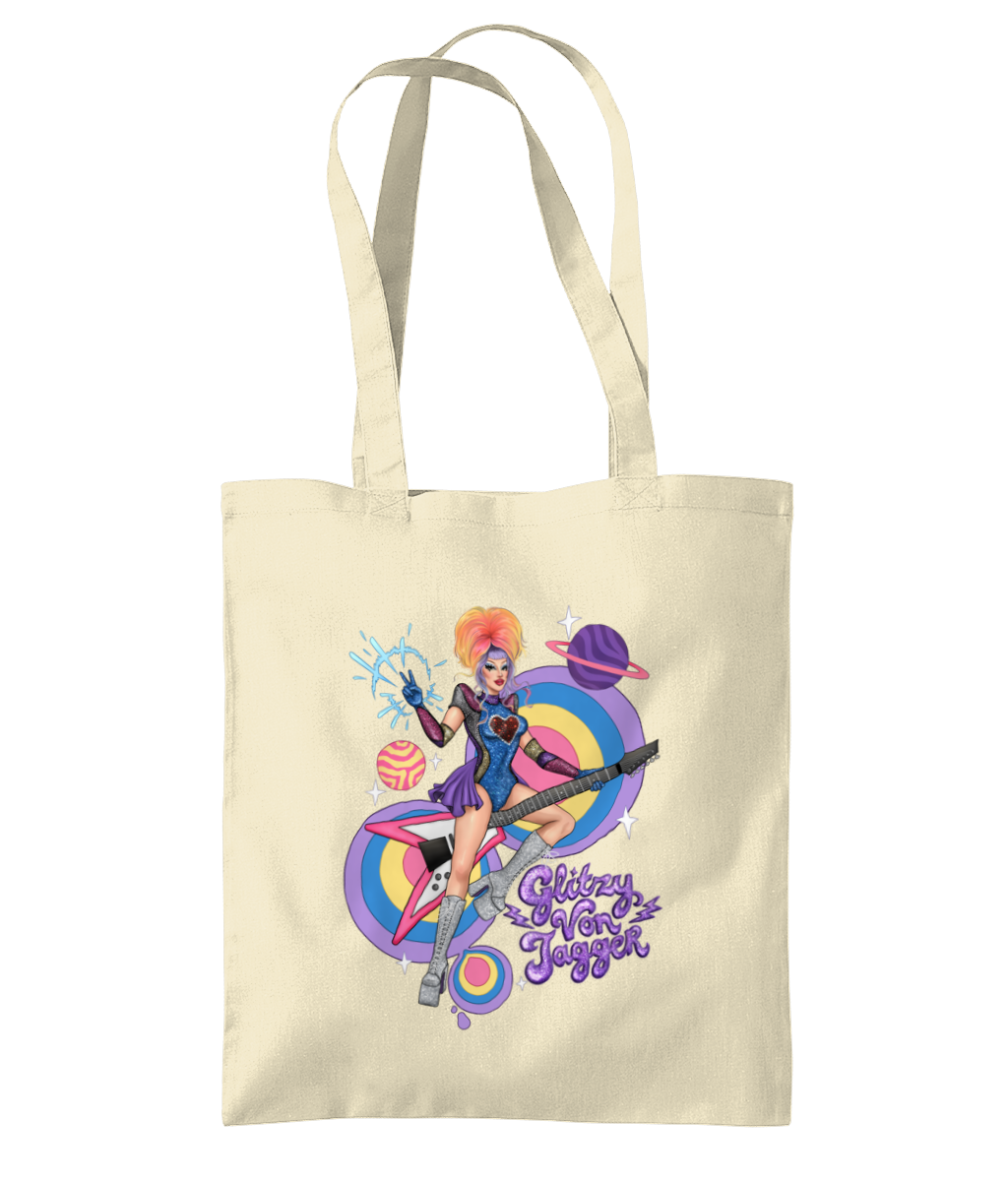 Glitzy Von Jagger Tote Bag