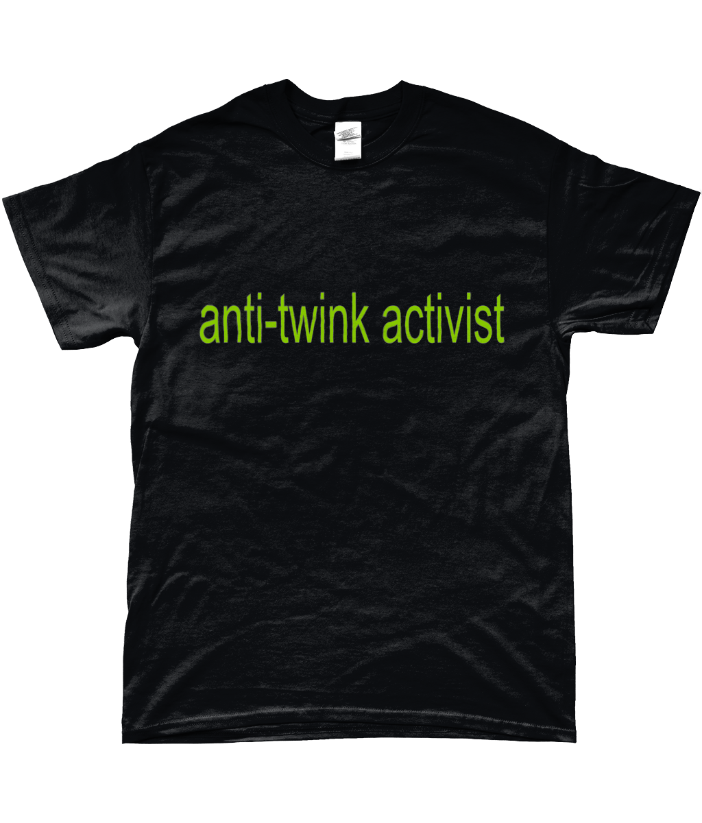 Ezra Skag Anti-Twink Activist T-shirt (Brat Style)
