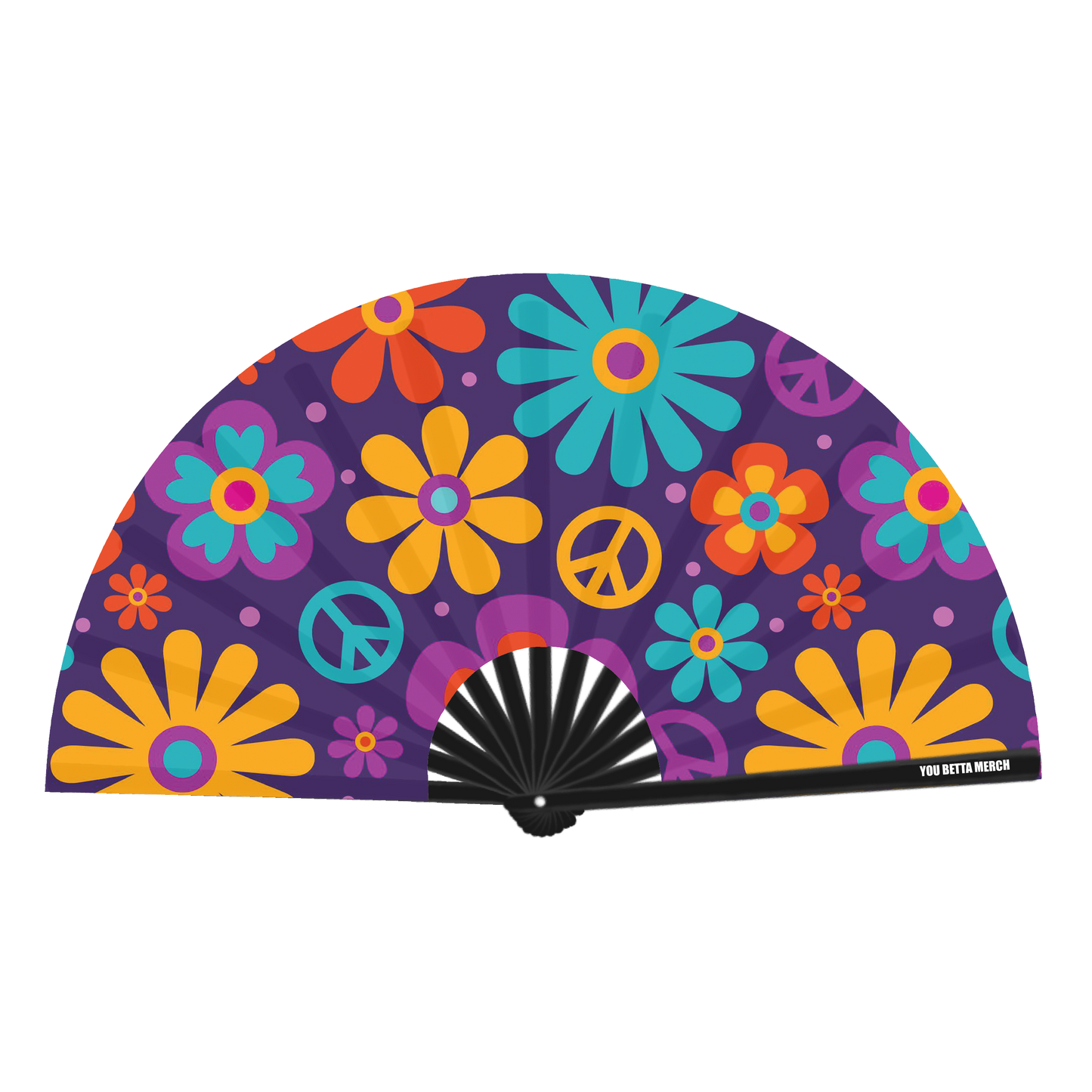 Flower Pattern Fan