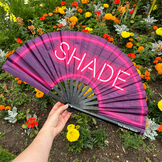 Neon Shade Fan