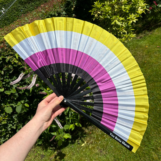 Non Binary Flag Fan