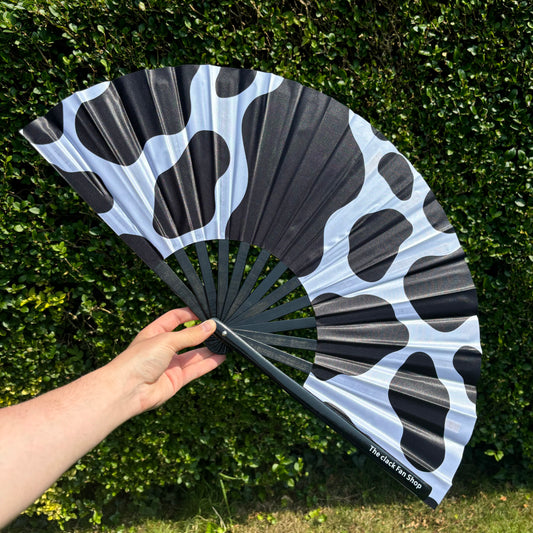 Cow Print Fan