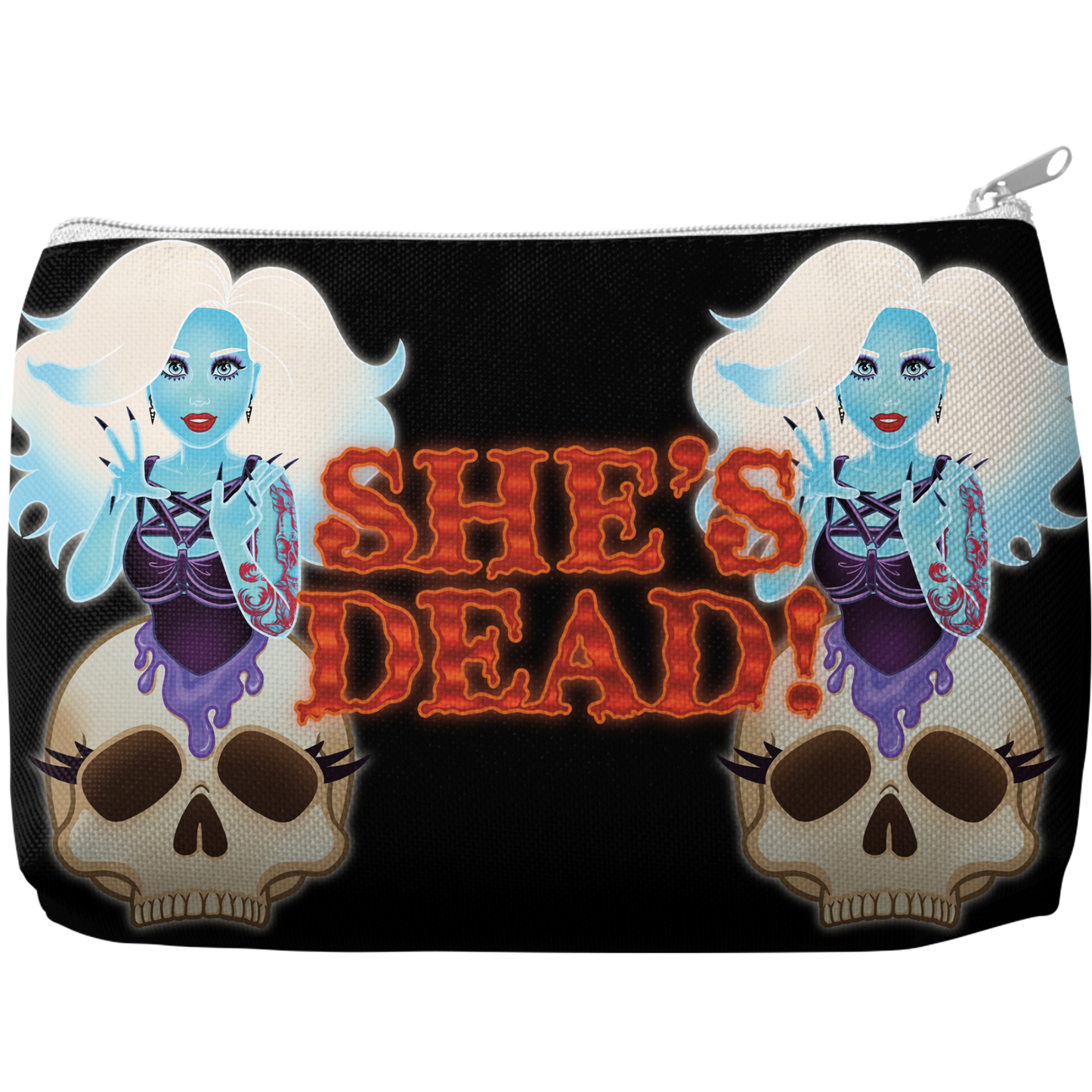 Luxeria She's Dead Makeup Bag