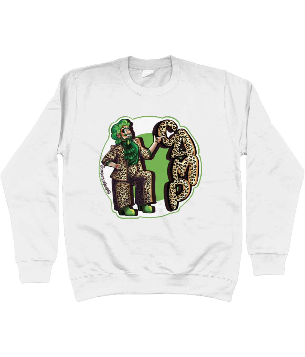 Dandy Issues Leopard Camp Sweatshirt