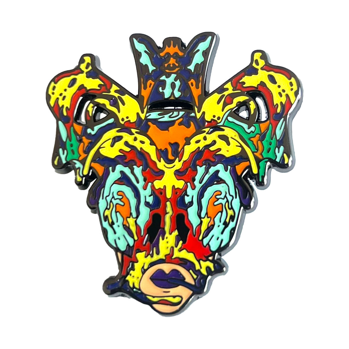 Flor Enamel Pin