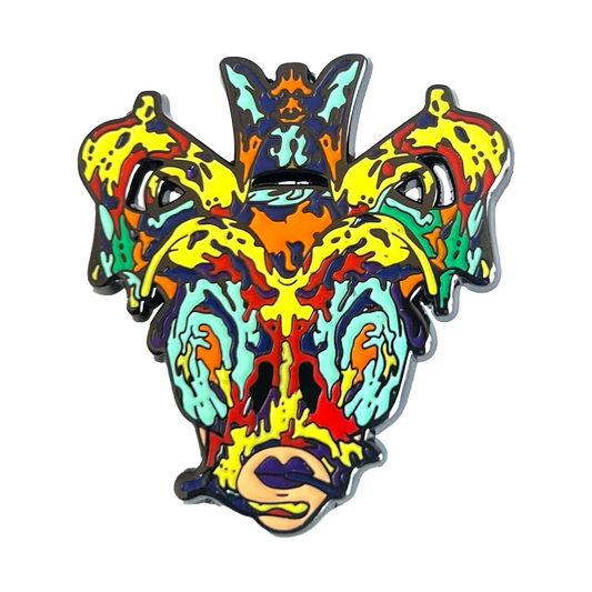 Flor Enamel Pin