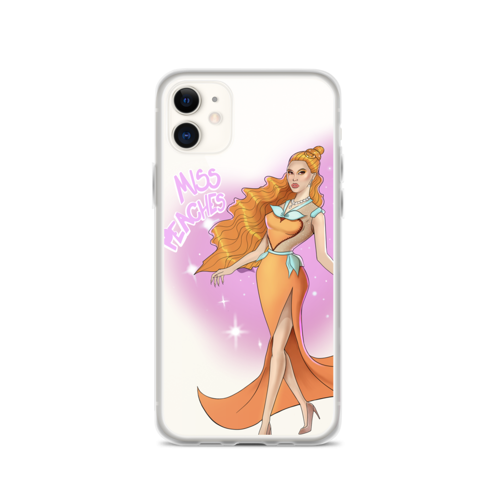 Miss Peaches iPhone Case