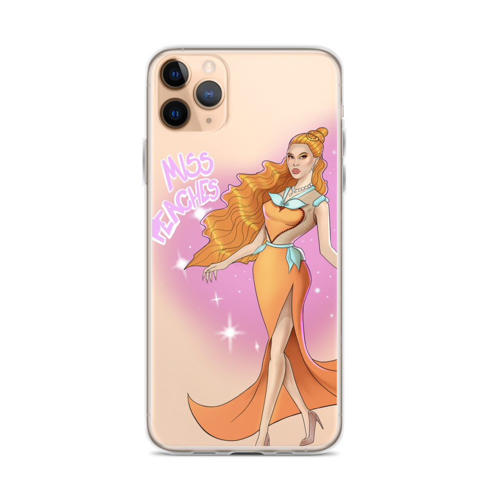 Miss Peaches iPhone Case