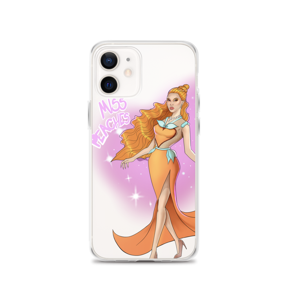 Miss Peaches iPhone Case