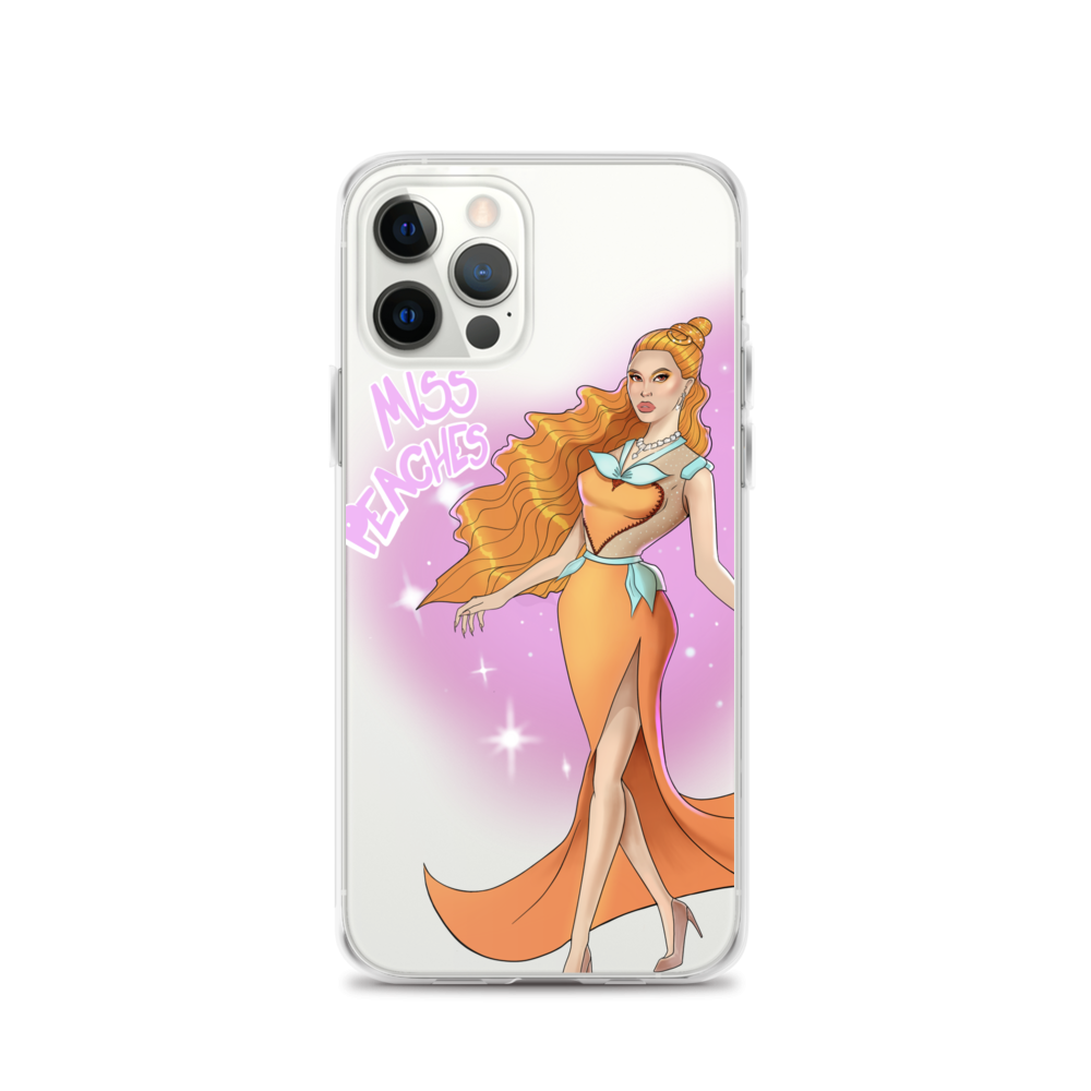Miss Peaches iPhone Case