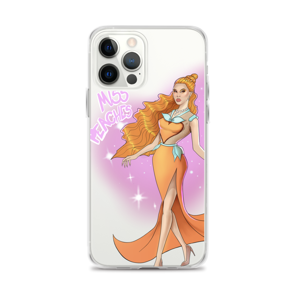 Miss Peaches iPhone Case