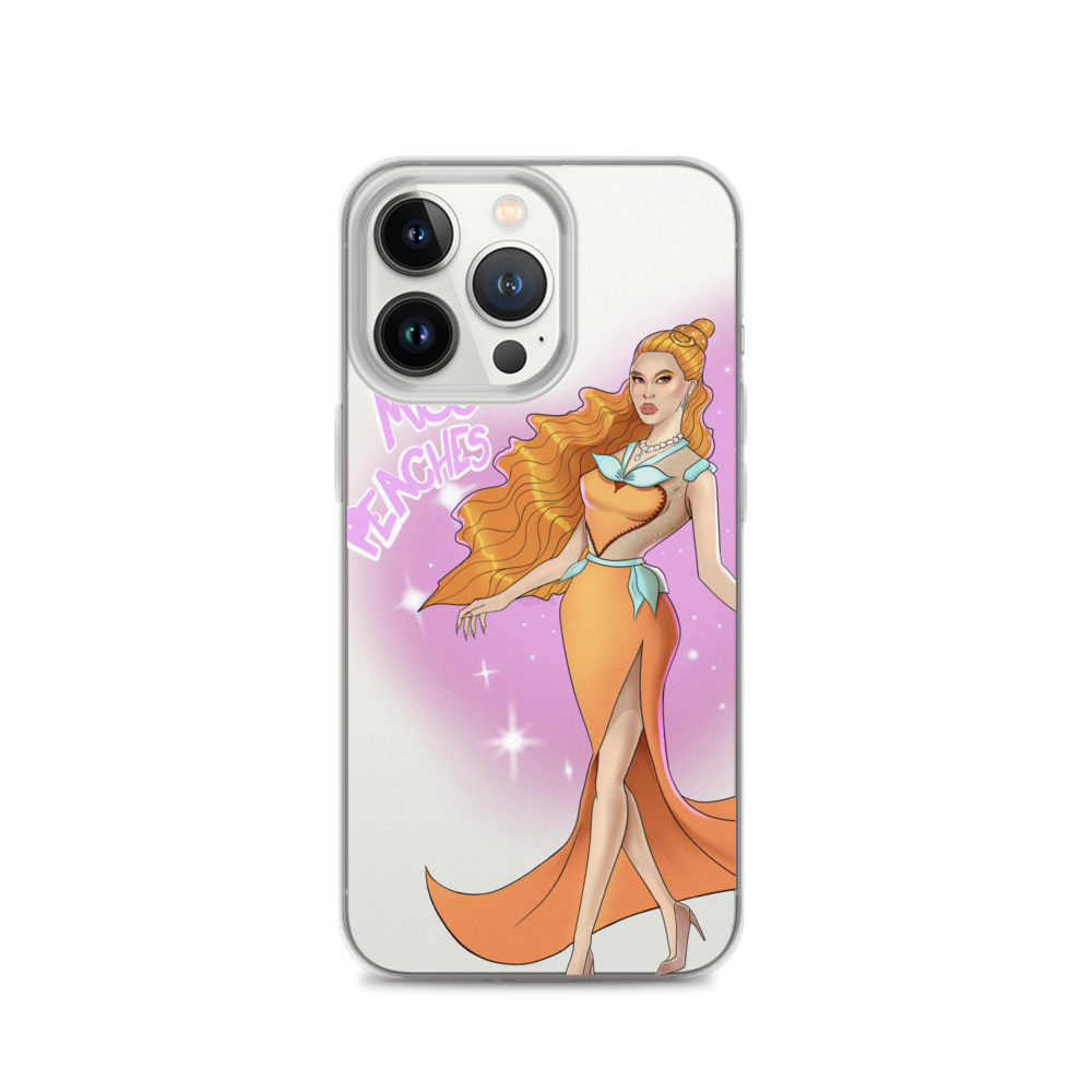 Miss Peaches iPhone Case