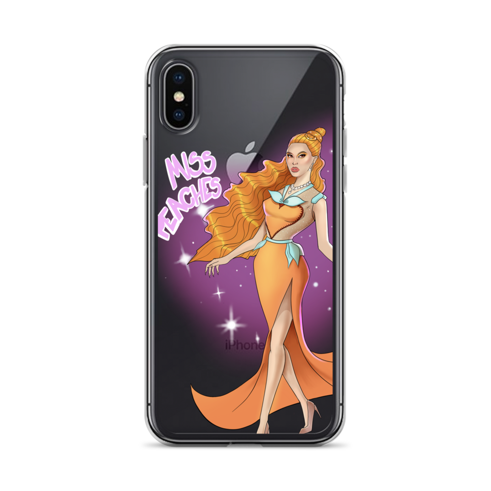 Miss Peaches iPhone Case