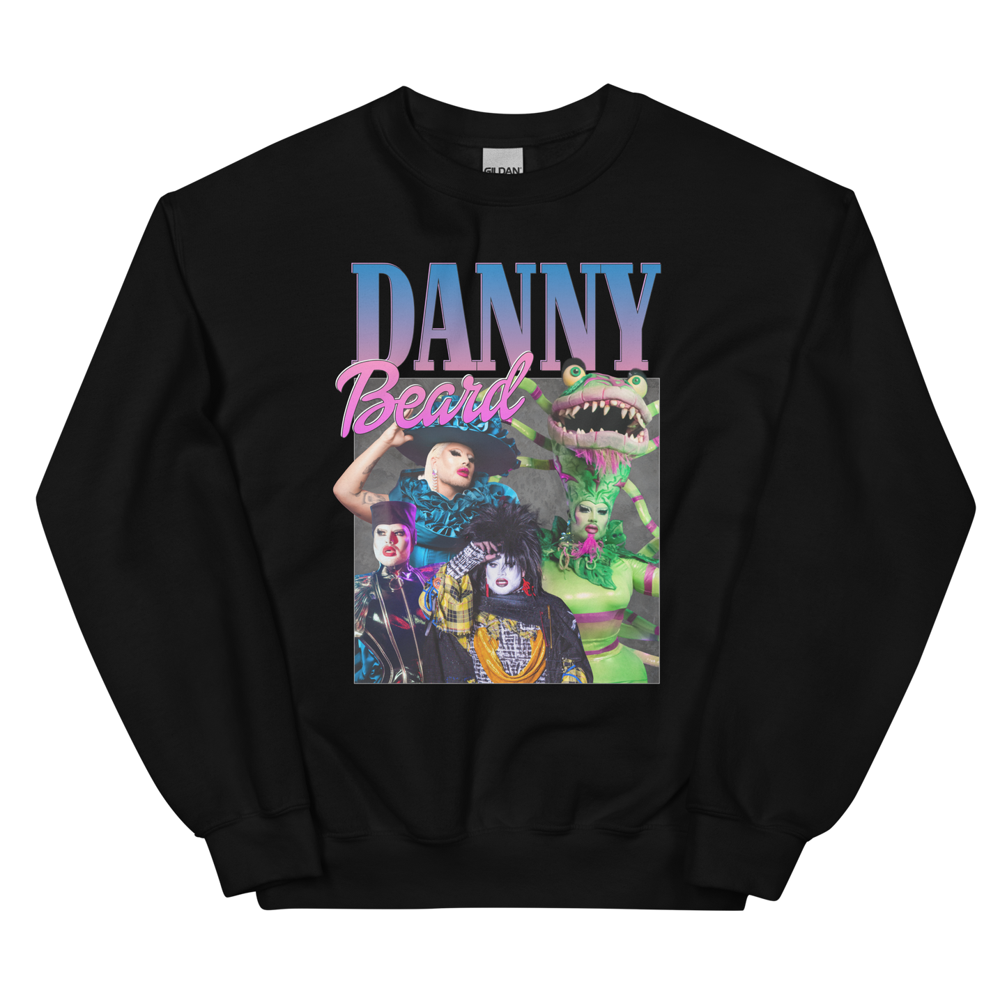 Danny Beard Retro Drag Race Sweatshirt