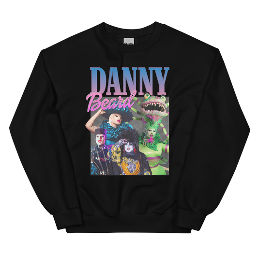 Danny Beard Retro Drag Race Sweatshirt
