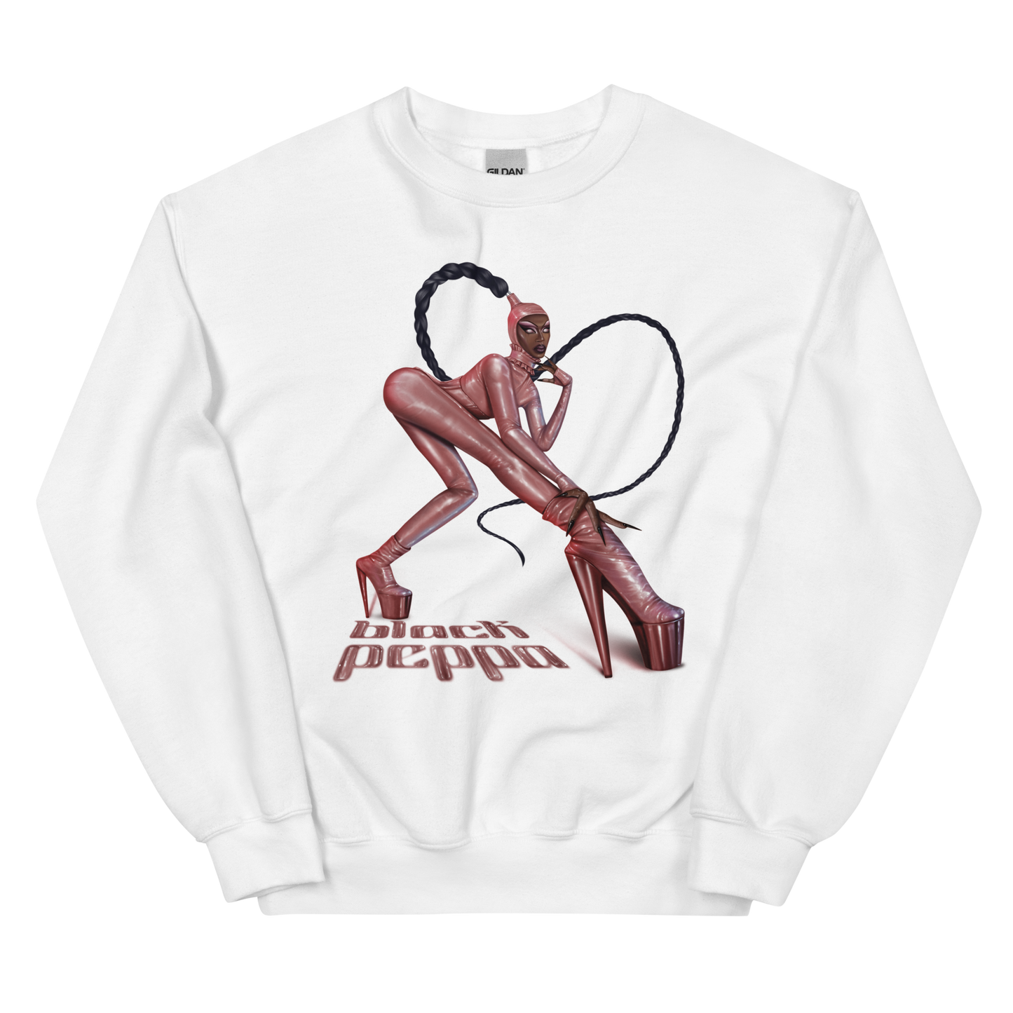 Black Peppa Entrance Look Sweatshirt