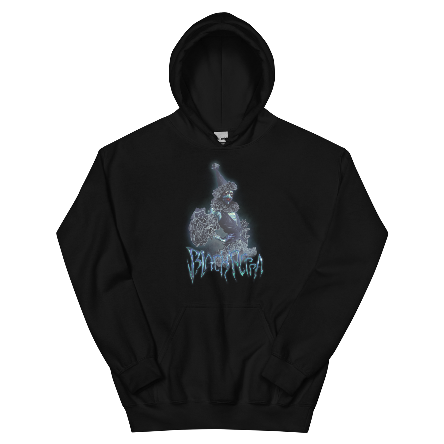 Black Peppa Ruffles Hoodie