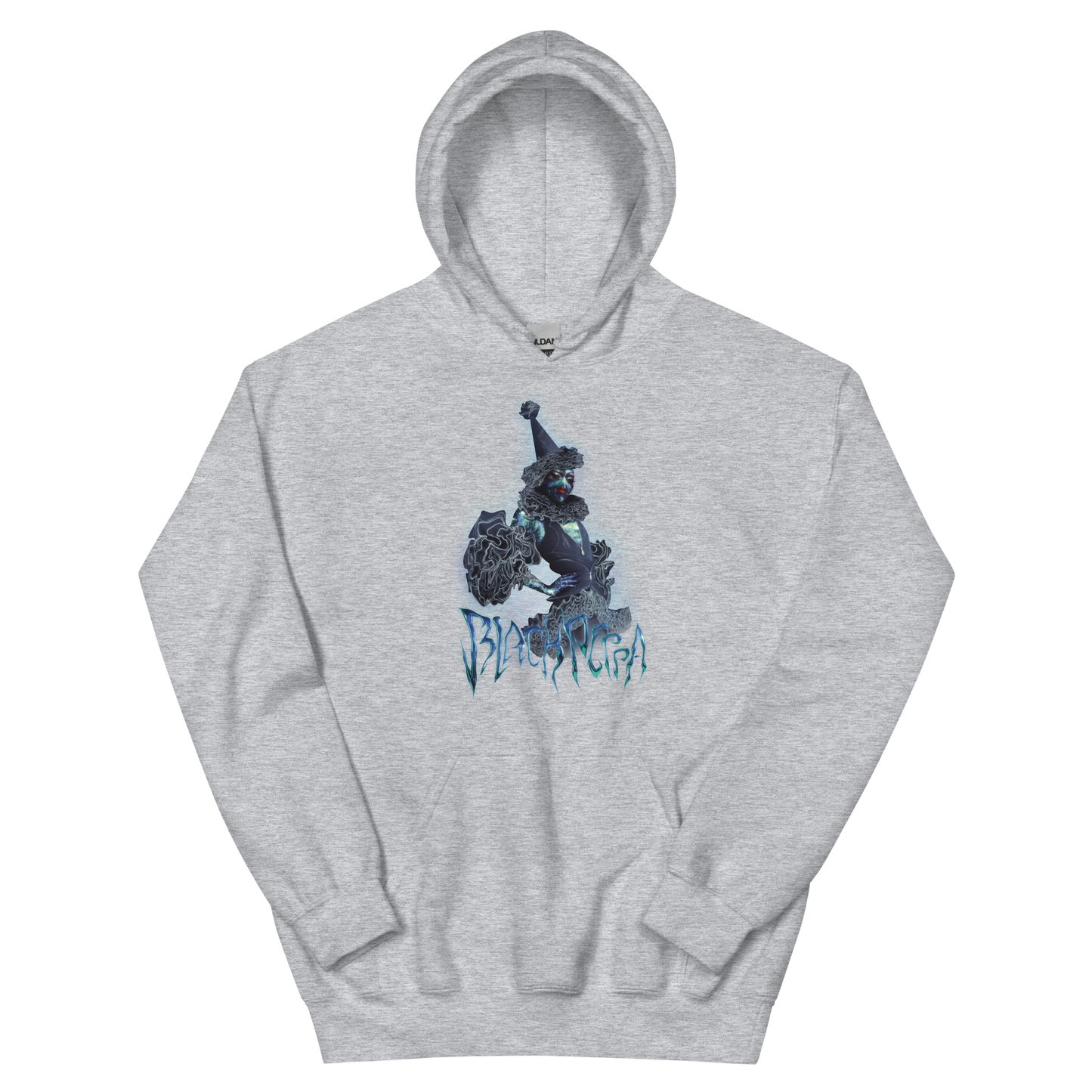 Black Peppa Ruffles Hoodie