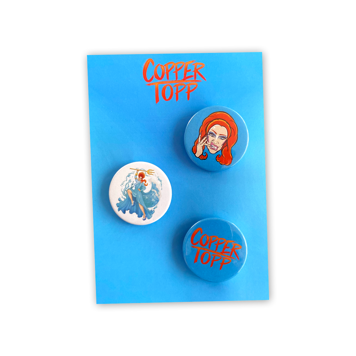 Copper Topp Meet The Queens Badges