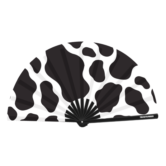 Cow Print Fan