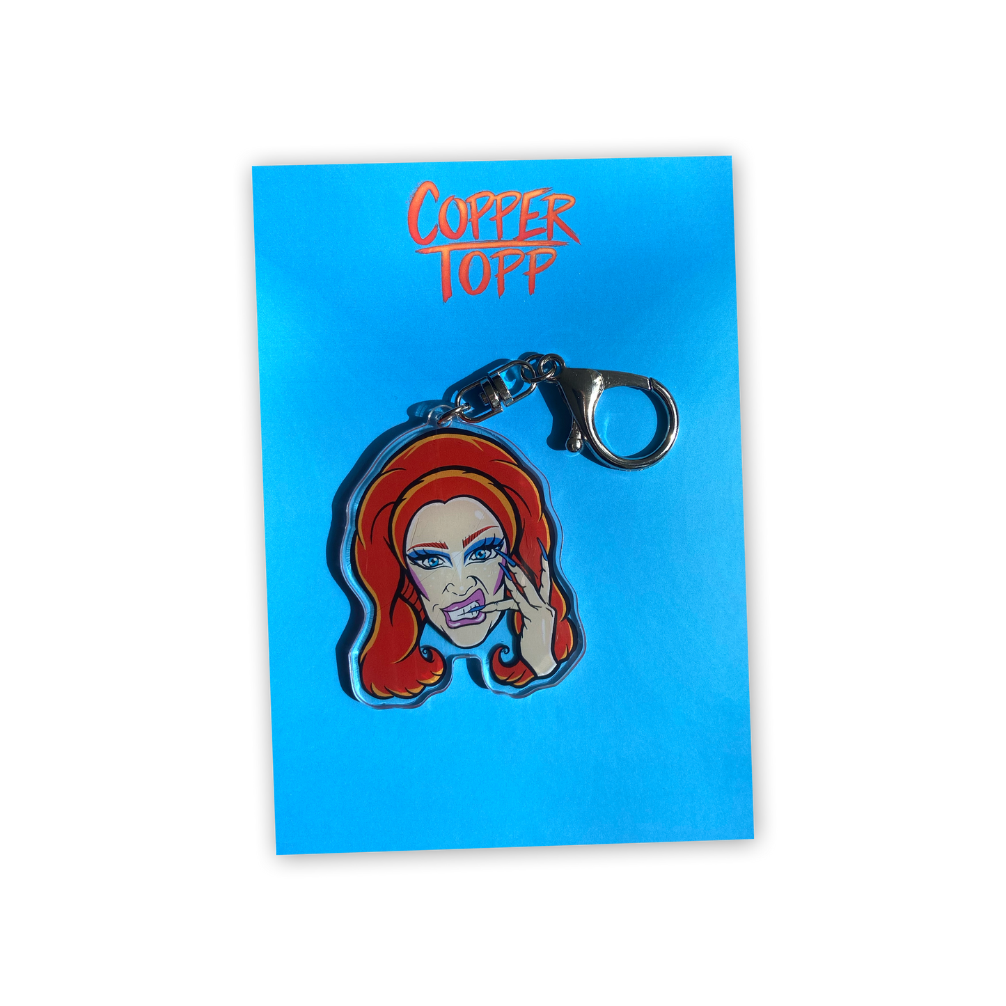 Copper Topp Key Ring