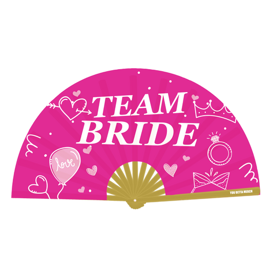 Team Bride Fan