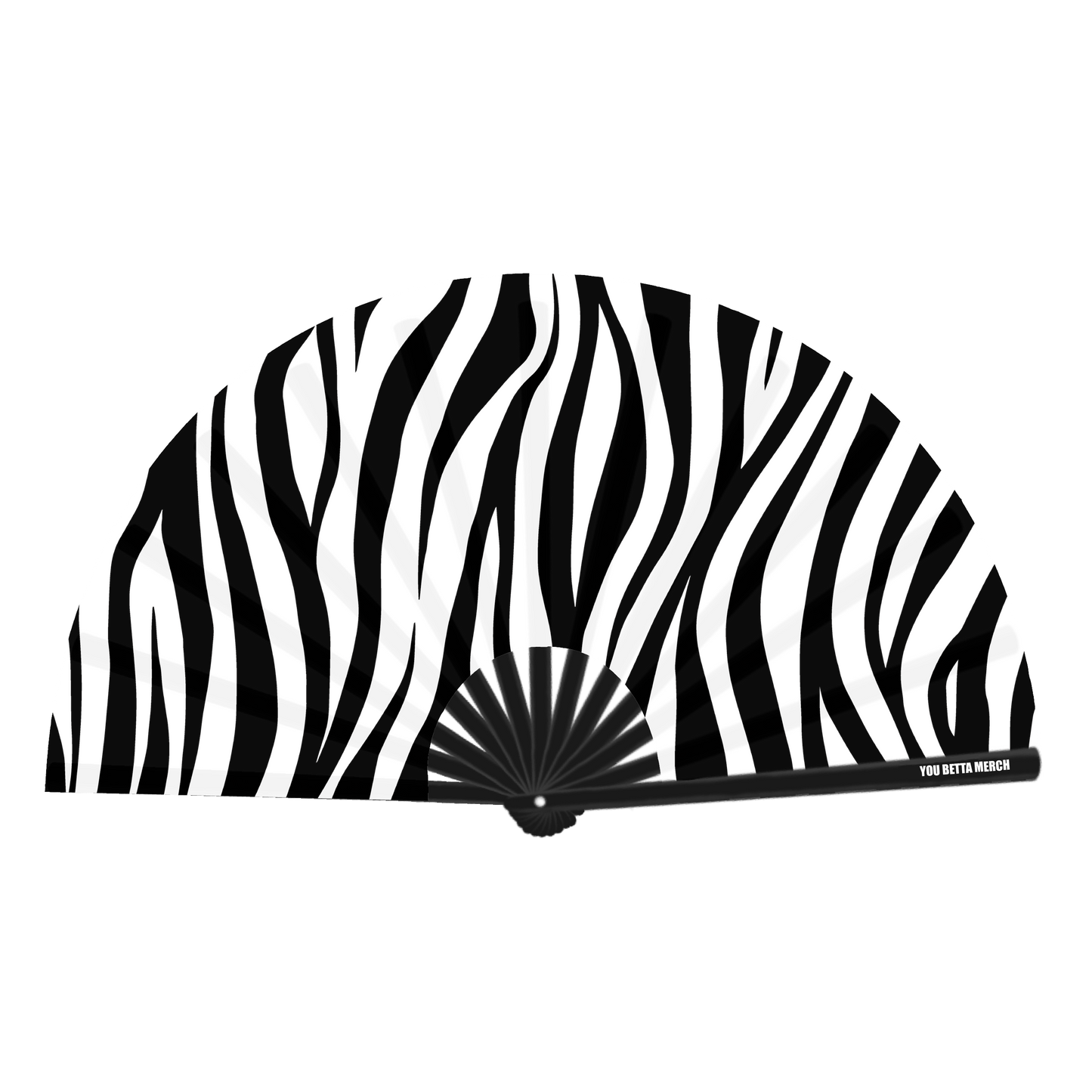 Zebra Print Fan