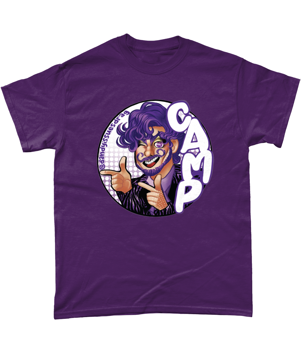 Dandy Issues Purple Camp T-shirt