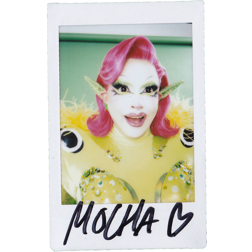 Mocha Signed Polaroids