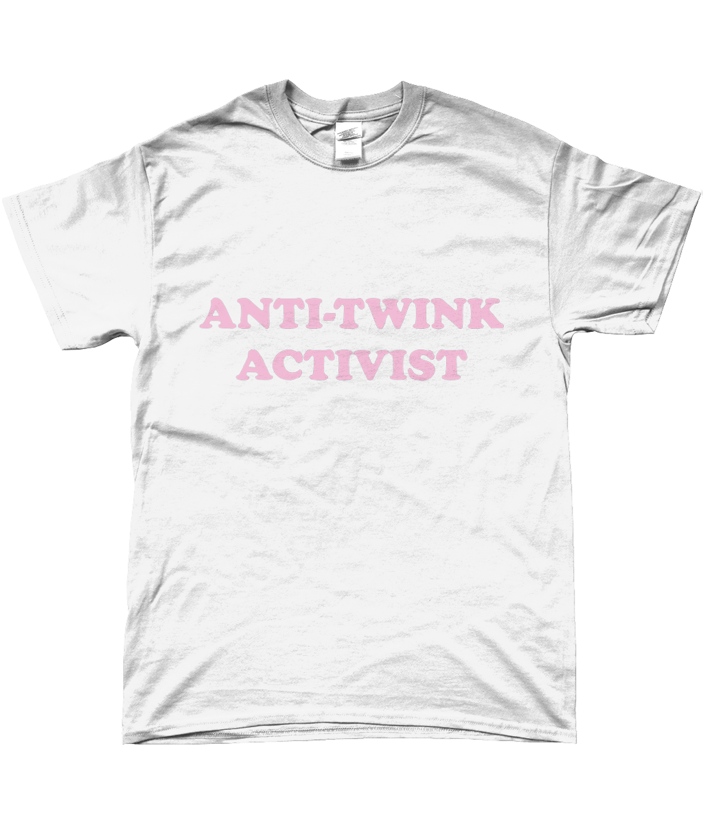 Ezra Skag Anti-Twink Activist T-shirt (Electra Heart Style)