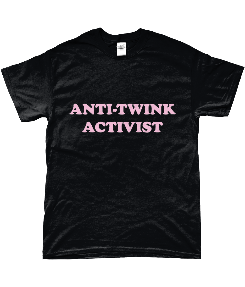 Ezra Skag Anti-Twink Activist T-shirt (Electra Heart Style)