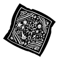 Mocha Illustrated Bandana
