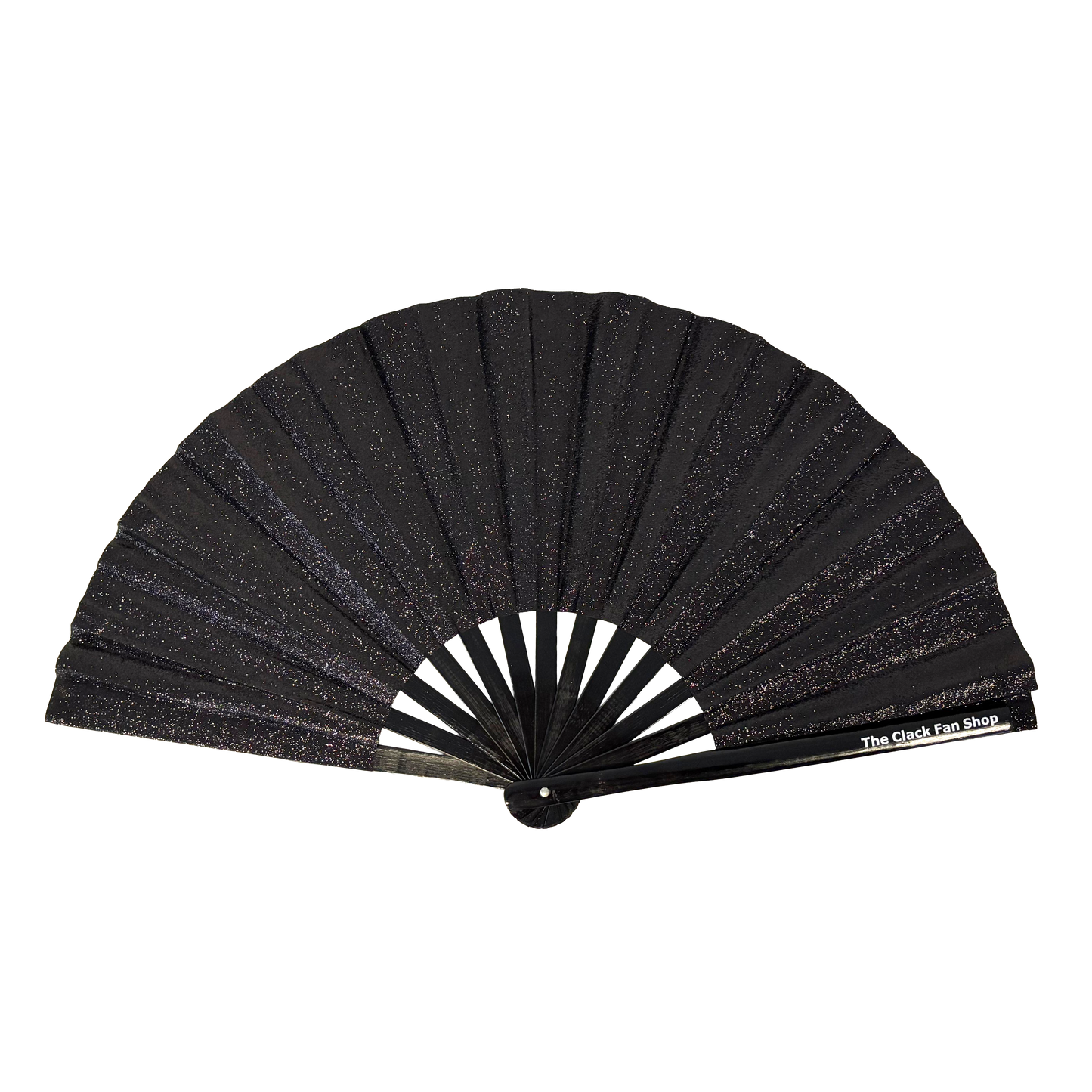 Black Glitter Fan