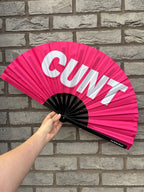 Pink Background Cunt Fan