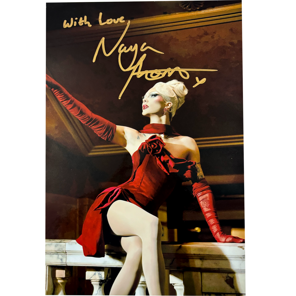 Naya Thorn Entrance Signed Print