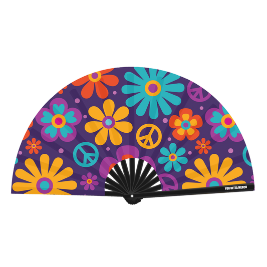 Flower Pattern Fan