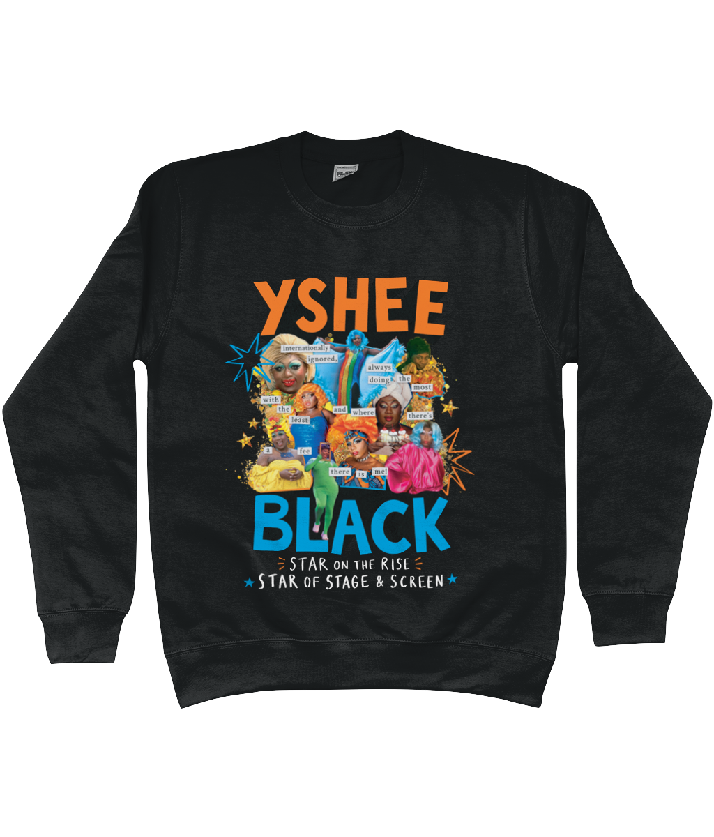 Yshee Black Sweatshirt