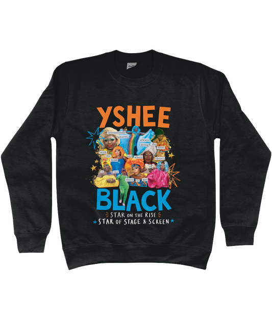 Yshee Black Sweatshirt