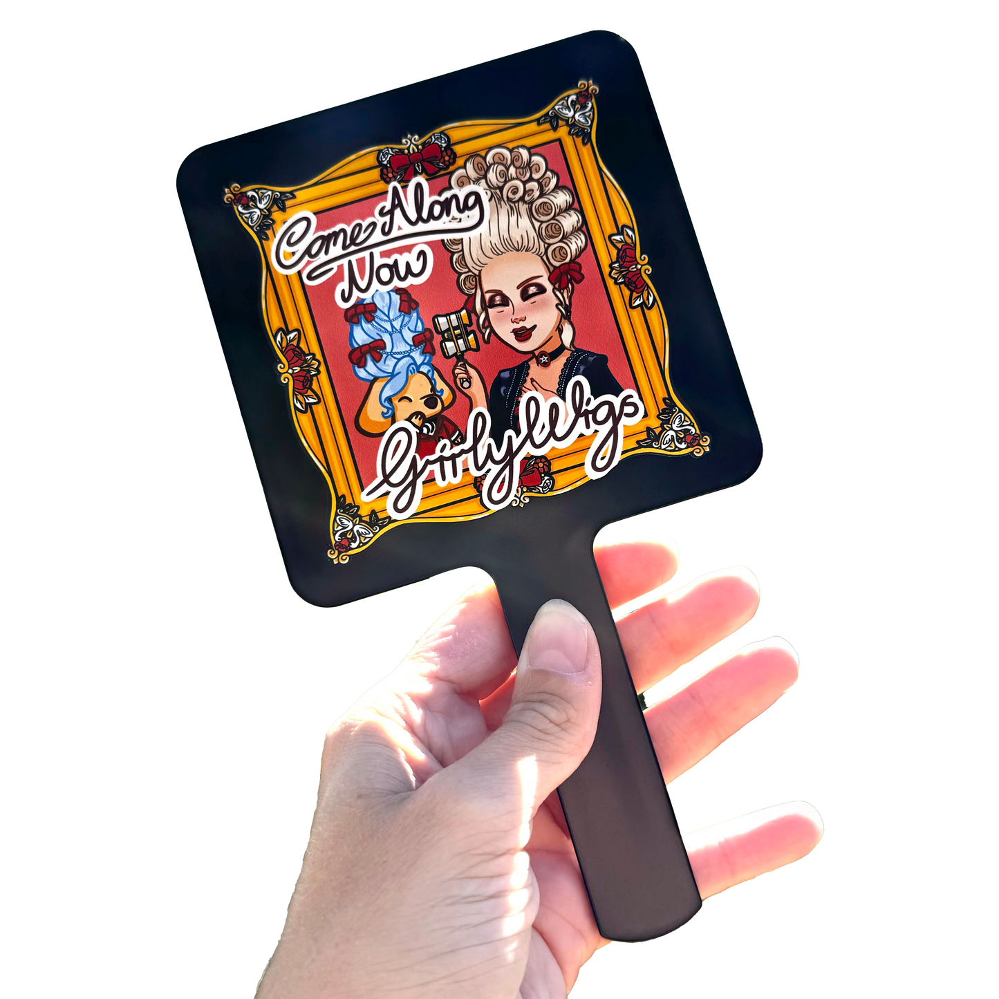 Luxeria Handheld Mirror
