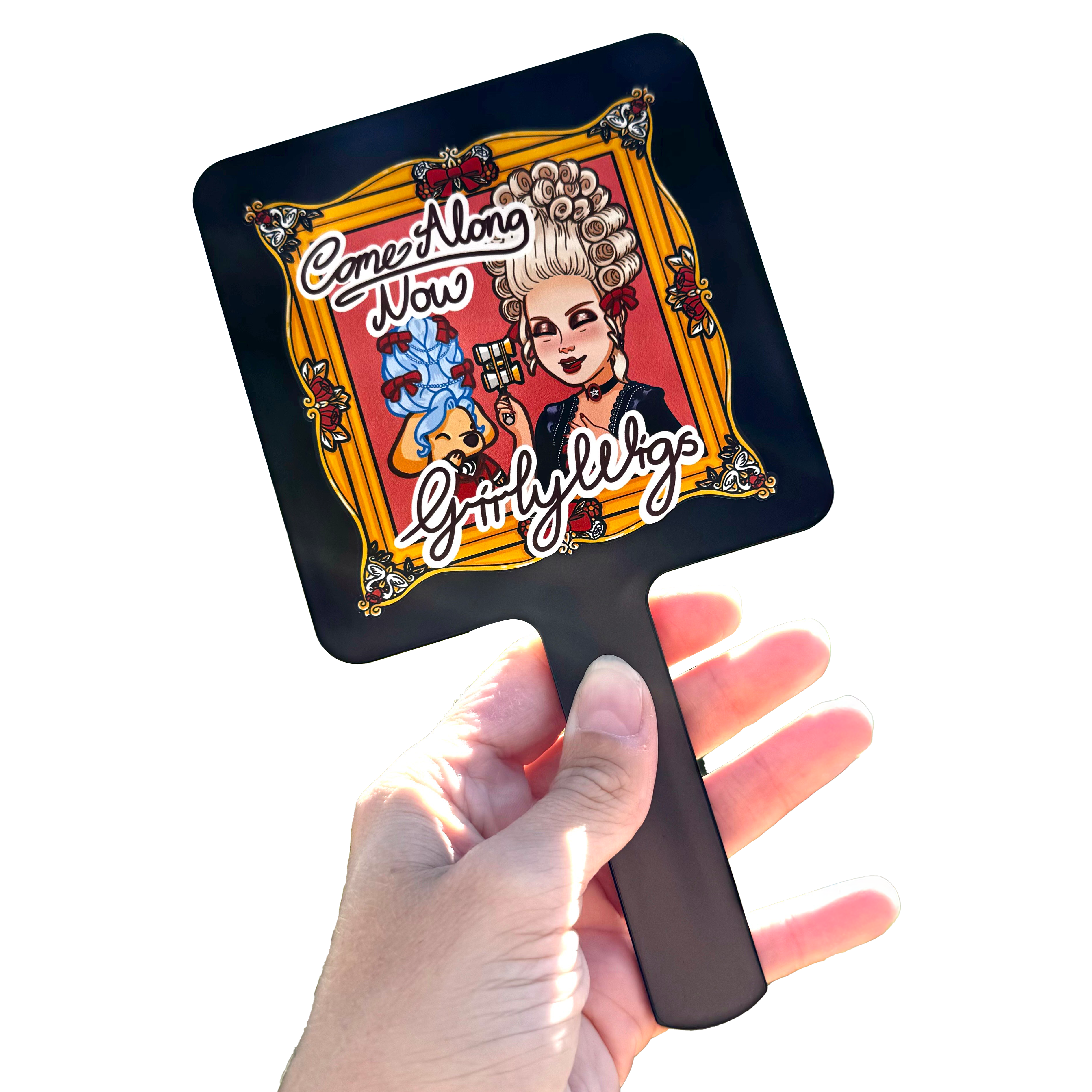 Luxeria Handheld Mirror