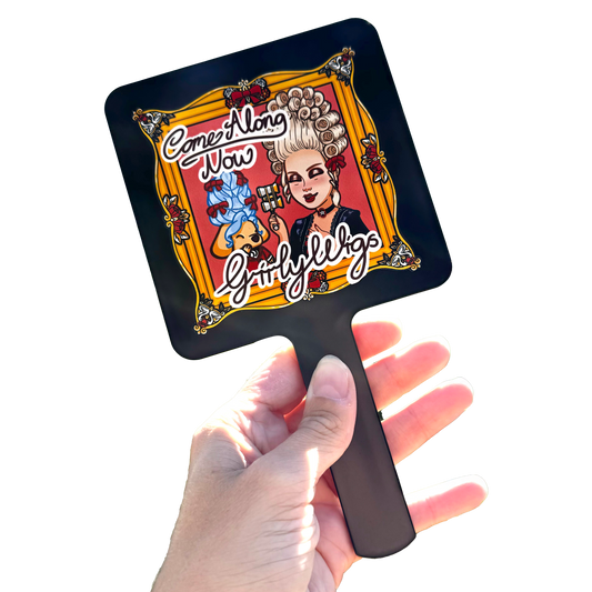 Luxeria Handheld Mirror