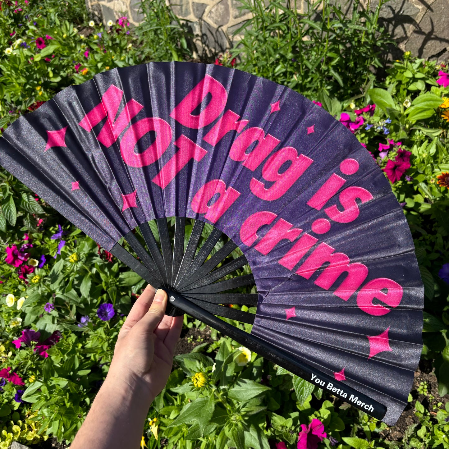 Drag Is NOT A Crime Fan