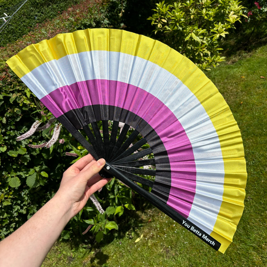 Non Binary Flag Fan