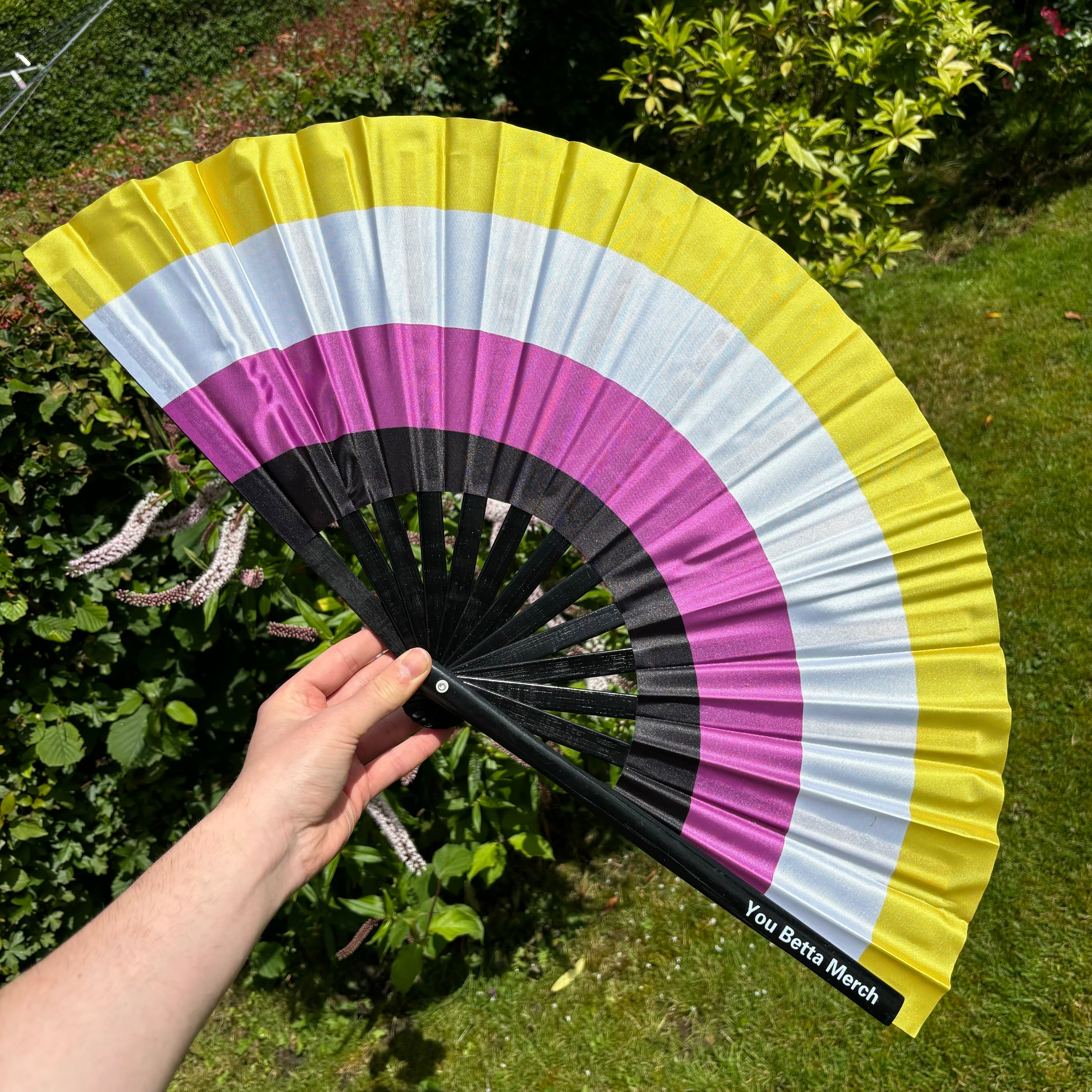 Non Binary Flag Fan