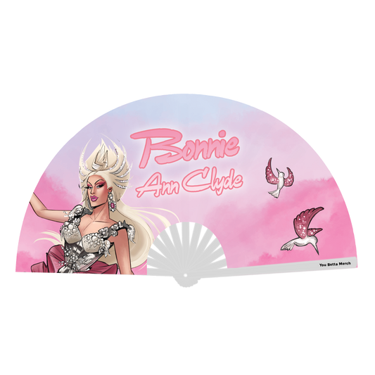 PRE ORDER: Bonnie Ann Clyde Promo Fan