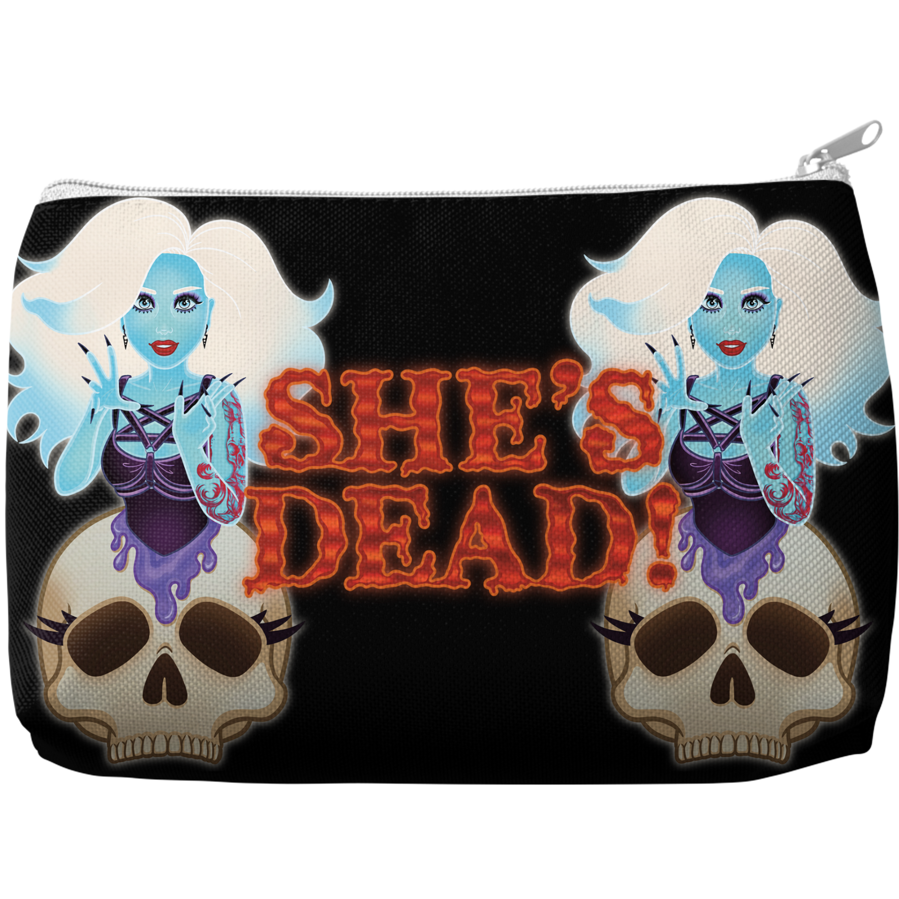 Luxeria She's Dead Makeup Bag