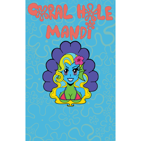 Coral-hole Mandi Pin Badge