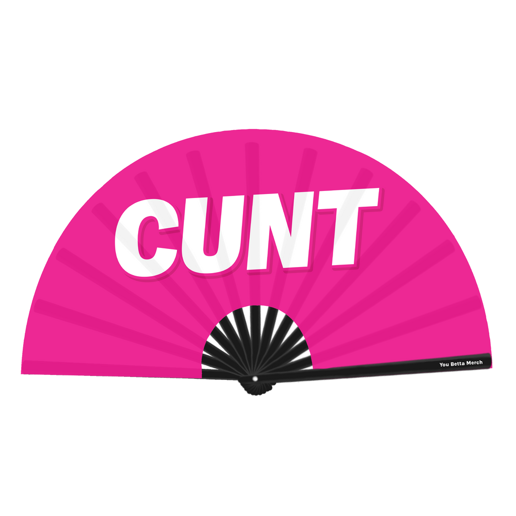 Pink Background Cunt Fan