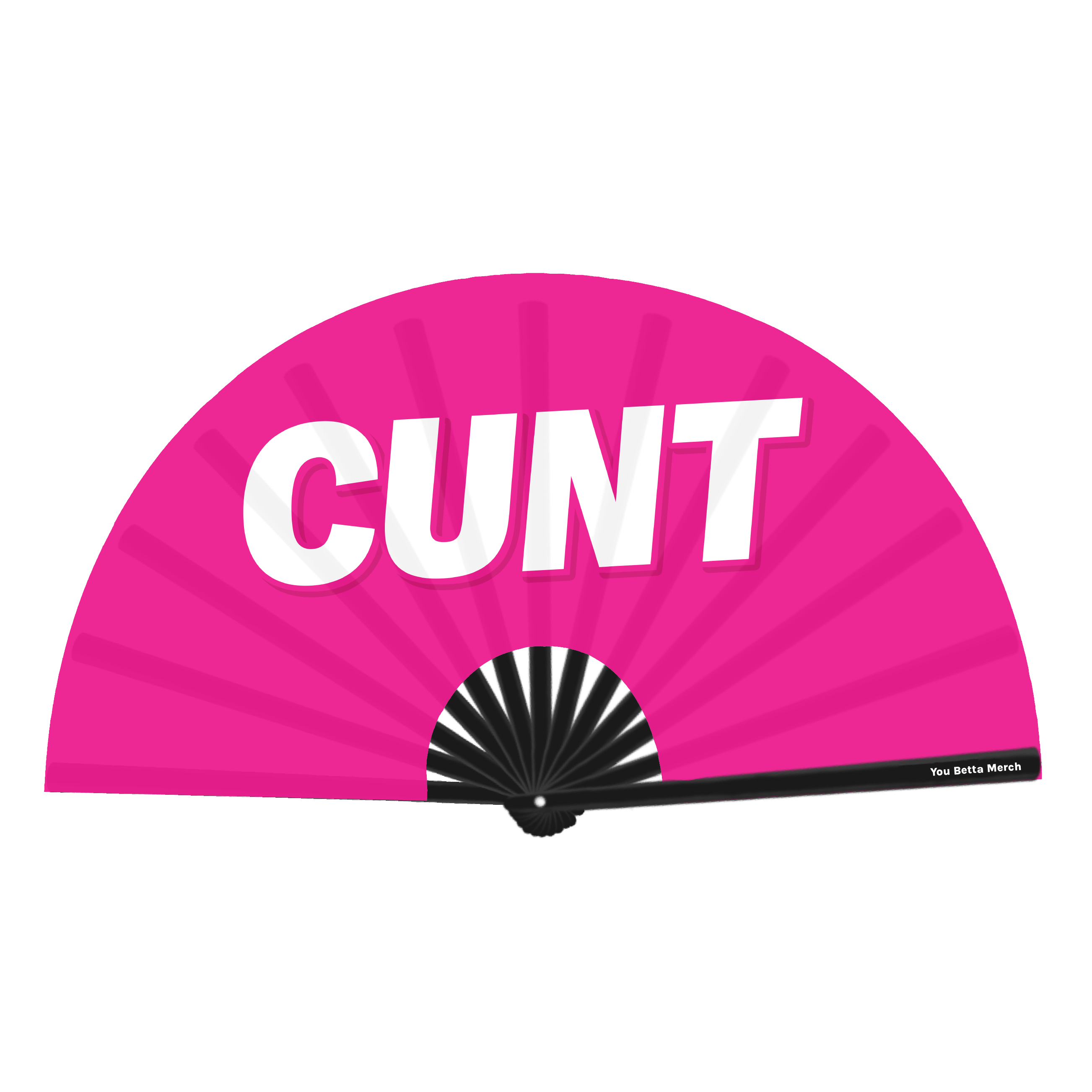 Pink Background Cunt Fan