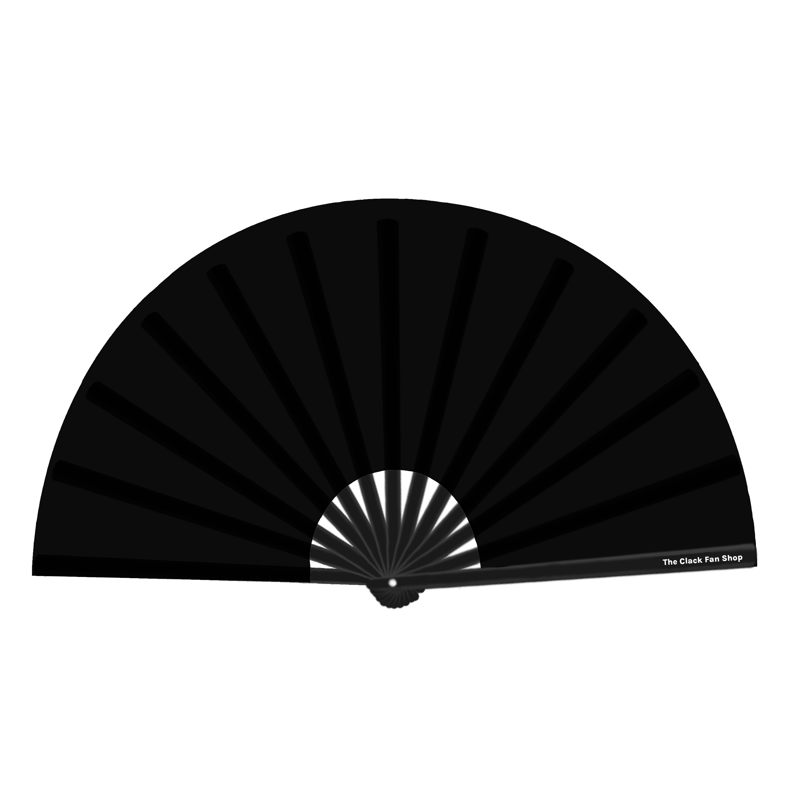 Plain Black Fan